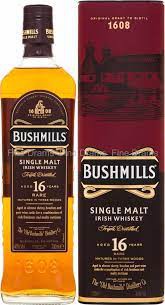 BUSHMILLS 16YO SINGLE MALT IRISH WHISKY 0.7 LT